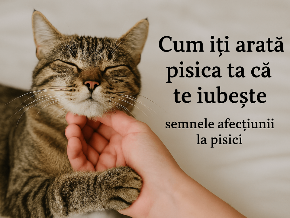 Cum iti arata pisica ta ca te iubeste